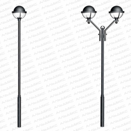 Бол-3-6,6 декоративная опора